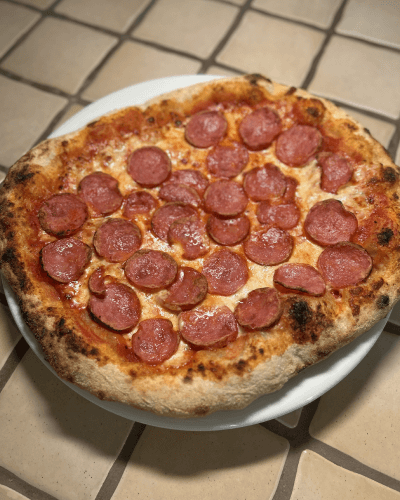 Pizza artesanal da Vero Gusto servida em rodízio para eventos